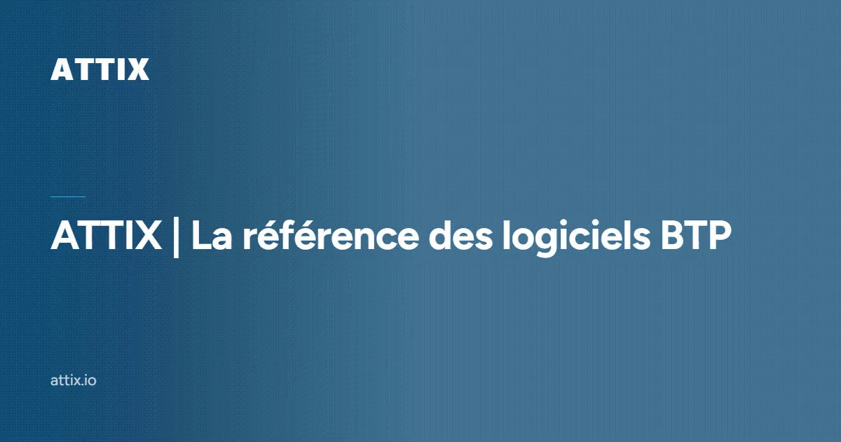 Visuel 1 publié par Attix sur son site