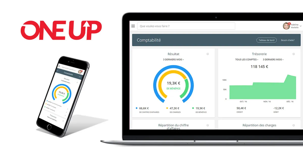 Visuel 1 publié par ONE UP sur son site